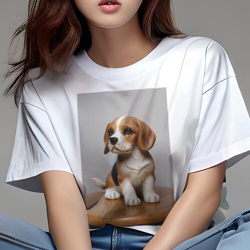 ビーグル Tシャツ レディース 犬ファン 半袖 春夏 犬柄 プリント カジュアル かわいい 人間用 個性派 ここだけのデザイン 面白 置物 ビーグル ビーグル Tシャツ レディース 犬ファン 半袖 春夏 犬柄 プリント カジュアル かわいい 人間用 個性派 ここだけのデザイン 面白 置物 ビーグル