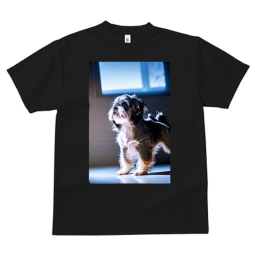 シーズー Tシャツ レディース 犬ファン 半袖 春夏 犬柄 プリント カジュアル かわいい 人間用 個性派 ここだけのデザイン 面白 シーズー