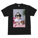 シーズー Tシャツ メンズ キッズ 犬ファン 半袖 春夏 犬柄 プリント カジュアル かわいい 人間用 個性派 ここだけのデザイン 面白 リボン シーズー ワンピース
