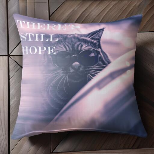 サングラス クッションカバー 45×45cm アニマル柄 おしゃれ 可愛い クッション本体付き 正方形 犬ファン