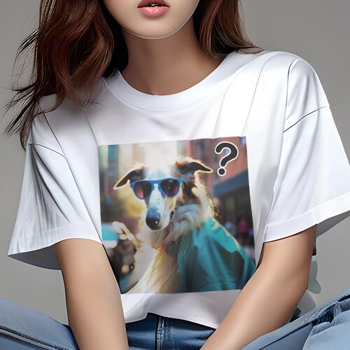ボルゾイ Tシャツ レディース 犬ファン 半袖 春夏 犬柄 プリント カジュアル かわいい 人間用 個性派 ここだけのデザイン 面白 サングラス ボルゾイ ジャケット ファッション ボルゾイ Tシャツ レディース 犬ファン 半袖 春夏 犬柄 プリント カジュアル かわいい 人間用 個性派 ここだけのデザイン 面白 サングラス ボルゾイ ジャケット ファッション