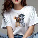 シーズー Tシャツ レディース 犬ファン 半袖 春夏 犬柄 プリント カジュアル かわいい 人間用 個性派 ここだけのデザイン 面白 シーズー