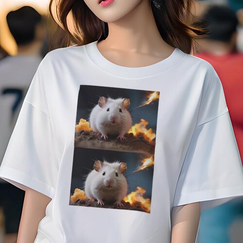 Tシャツ レディース 犬ファン 半袖 春夏 犬柄 プリント カジュアル かわいい 人間用 個性派 ここだけの..