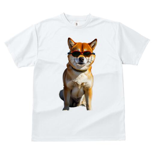 柴犬 Tシャツ メンズ キッズ 犬ファン 半袖 春夏 犬柄 プリント カジュアル かわいい 人間用 個性派 ここだけのデザイン 面白 サングラス 柴犬 首輪