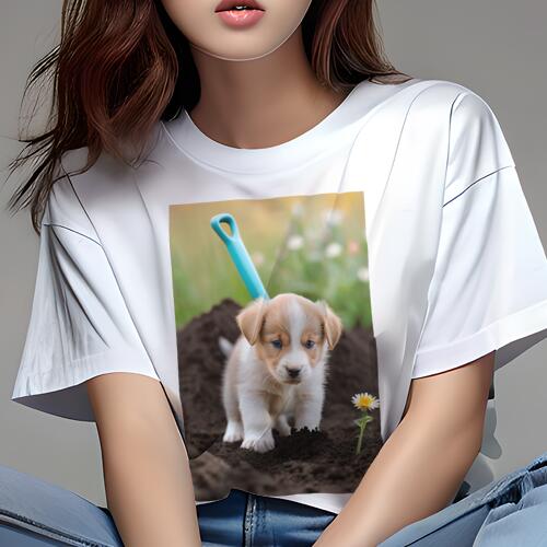 コーギー Tシャツ レディース 犬フ