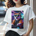 柴犬 Tシャツ レディース 犬ファン 半袖 春夏 犬柄 プリント カジュアル かわいい 人間用 個性派 ここだけのデザイン 面白 DJ 柴犬 音楽 ヘッドホン サングラス