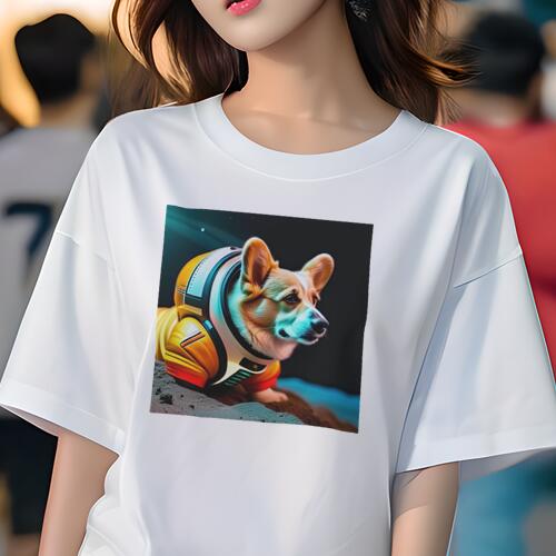 コーギー Tシャツ レディース 犬フ�