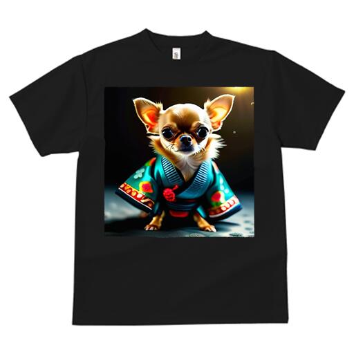 チワワ Tシャツ メンズ キッズ 犬ファン 半袖 春夏 犬柄 プリント カジュアル かわいい 人間用 個性派 ..