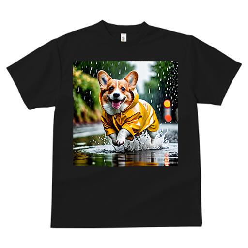 コーギー Tシャツ メンズ キッズ 犬ファン 半袖 春夏 犬柄 プリント カジュアル かわいい 人間用 個性..