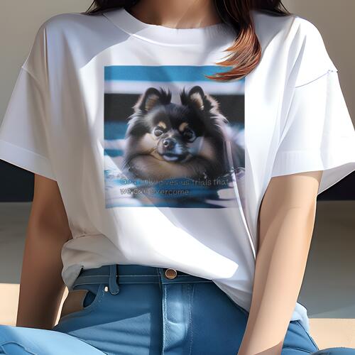 ポメラニアン Tシャツ レディース 犬ファン 半袖 春夏 犬柄 プリント カジュアル かわいい 人間用 個性派 ここだけのデザイン 面白 ポメラニアン ポメラニアン Tシャツ レディース 犬ファン 半袖 春夏 犬柄 プリント カジュアル かわいい 人間用 個性派 ここだけのデザイン 面白 ポメラニアン