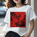 ポメラニアン Tシャツ レディース 犬ファン 半袖 春夏 犬柄 プリント カジュアル かわいい 人間用 個性派 ここだけのデザイン 面白 リボン ポメラニアン いちご チェック柄 ワンピース