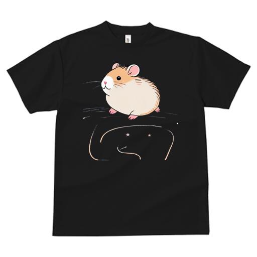 Tシャツ メンズ キッズ 犬ファン 半袖 春夏 犬柄 プリント カジュアル かわいい 人間用 個性派 ここだけのデザイン 面白 ハムスター 動物 ペット イラスト