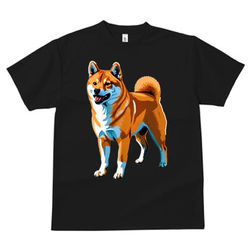 柴犬 Tシャツ メンズ キッズ 犬ファン 半袖 春夏 犬柄 プリント カジュアル かわいい 人間用 個性派 ここだけのデザイン 面白 柴犬