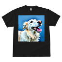 ゴールデンレトリバー Tシャツ メンズ キッズ 犬ファン 半袖 春夏 犬柄 プリント カジュアル かわいい 人間用 個性派 ここだけのデザイン 面白 ゴールデンレトリバー