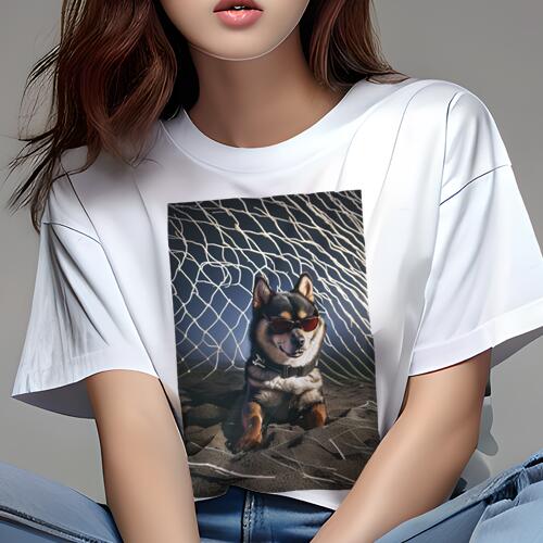 柴犬 Tシャツ レディース 犬ファン 半袖 春夏 犬柄 プリント カジュアル かわいい 人間用 個性派 ここだけのデザイン 面白 サングラス 柴犬 ネット 砂浜 柴犬 Tシャツ レディース 犬ファン 半袖 春夏 犬柄 プリント カジュアル かわいい 人間用 個性派 ここだけのデザイン 面白 サングラス 柴犬 ネット 砂浜