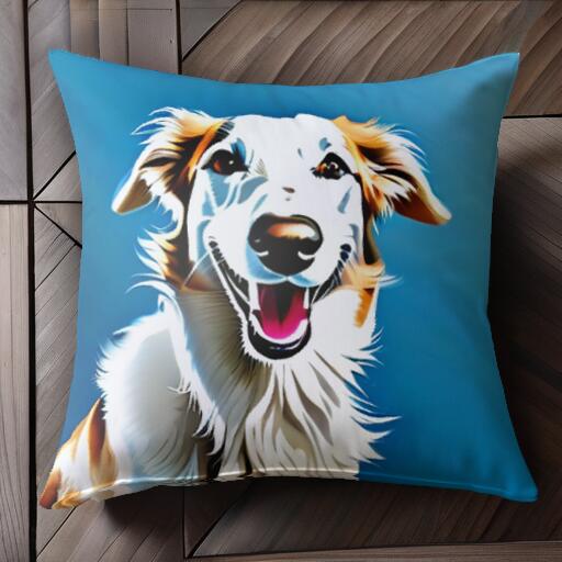 ゴールデンレトリバー クッションカバー 45×45cm アニマル柄 おしゃれ 可愛い クッション本体付き 正方形 犬ファン