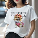 ポメラニアン Tシャツ レディース 犬ファン 半袖 春夏 犬柄 プリント カジュアル かわいい 人間用 個性派 ここだけのデザイン 面白 リボン ポメラニアン ワンピース