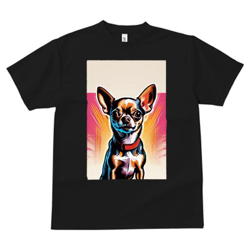 チワワ Tシャツ メンズ キッズ 犬ファン 半袖 春夏 犬柄 プリント カジュアル かわいい 人間用