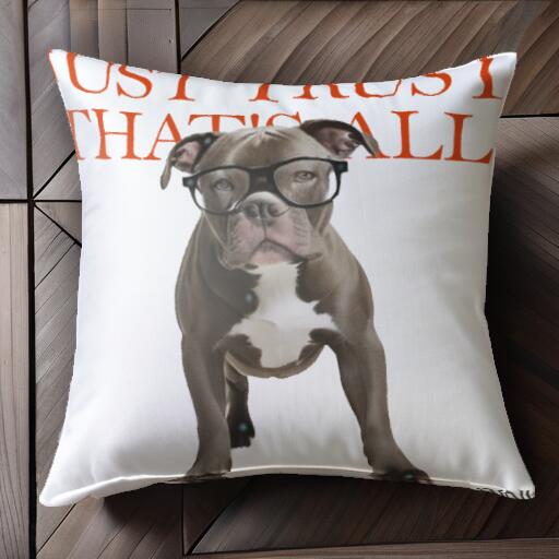 メガネ アメリカンブリー クッションカバー 45×45cm アニマル柄 おしゃれ 可愛い クッション本体付き ..