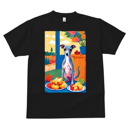 イタリアングレーハウンド Tシャツ メンズ キッズ 犬ファン 半袖 春夏 犬柄 プリント カジュアル かわ..