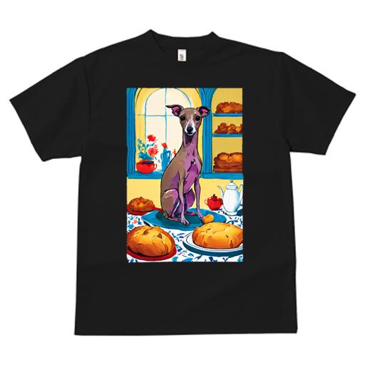 イタリアングレーハウンド Tシャツ メンズ キッズ 犬ファン 半袖 春夏 犬柄 プリント カジュアル かわ..