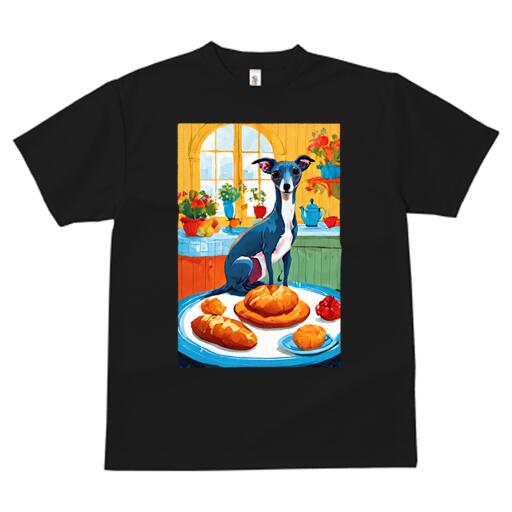 イタリアングレーハウンド Tシャツ メンズ キッズ 犬ファン 半袖 春夏 犬柄 プリント カジュアル かわ..