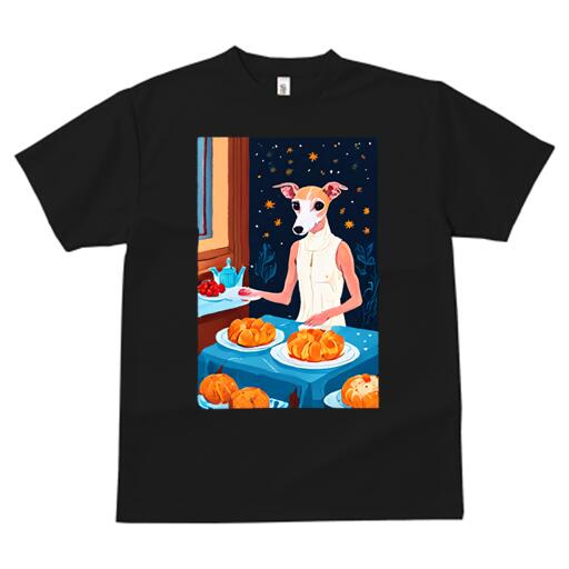 イタリアングレーハウンド Tシャツ メンズ キッズ 犬ファン 半袖 春夏 犬柄 プリント カジュアル かわ..