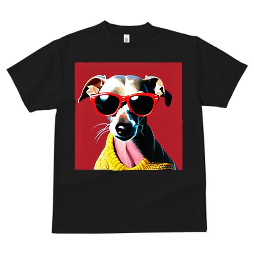 イタリアングレーハウンド Tシャツ メンズ キッズ 犬ファン 半袖 春夏 犬柄 プリント カジュアル かわ..