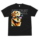 ゴールデンレトリバー Tシャツ メンズ キッズ 犬ファン 半袖 春夏 犬柄 プリント カジュアル かわいい 人間用 個性派 ここだけのデザイン 面白 ゴールデンレトリバー