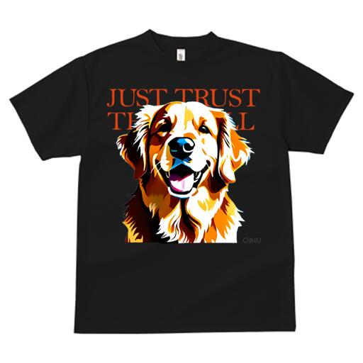 ゴールデンレトリバー Tシャツ メンズ キッズ 犬ファン 半袖 春夏 犬柄 プリント カジュアル かわいい 人間用 個性派 ここだけのデザイン 面白 ゴールデンレトリバー
