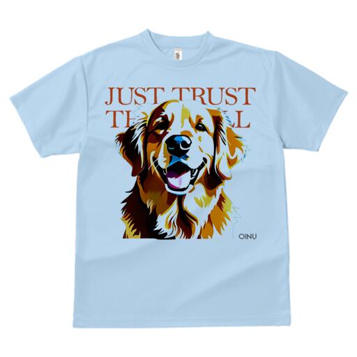 ゴールデンレトリバー Tシャツ メンズ キッズ 犬ファン 半袖 春夏 犬柄 プリント カジュアル かわいい 人間用 個性派 ここだけのデザイン 面白 ゴールデンレトリバー