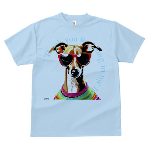 イタリアングレーハウンド Tシャツ メンズ キッズ 犬ファン 半袖 春夏 犬柄 プリント カジュアル かわいい 人間用 個性派 ここだけのデザイン 面白 サングラス イタリアングレーハウンド セーター