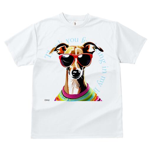 イタリアングレーハウンド Tシャツ メンズ キッズ 犬ファン 半袖 春夏 犬柄 プリント カジュアル かわいい 人間用 個性派 ここだけのデザイン 面白 サングラス イタリアングレーハウンド セーター