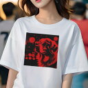 ゴールデンレトリバー Tシャツ レディース 犬ファン 半袖 春夏 犬柄 プリント カジュアル かわいい 人間用 個性派 ここだけのデザイン 面白 メガネ ゴール...
