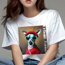 イタリアングレーハウンド Tシャツ レディース 犬ファン 半袖 春夏 犬柄 プリント カジュアル かわいい 人間用 個性派 ここだけのデザイン 面白 帽子 イタリアングレーハウンド サングラス ジャケット