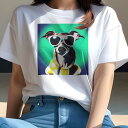 イタリアングレーハウンド Tシャツ レディース 犬ファン 半袖 春夏 犬柄 プリント カジュアル かわいい 人間用 個性派 ここだけのデザイン 面白 サングラス...