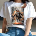 柴犬 Tシャツ レディース 犬ファン 半袖 春夏 犬柄 プリント カジュアル かわいい 人間用 個性派 ここだけのデザイン 面白 爆発 柴犬 スーツ コート 街