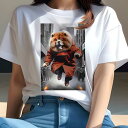 チャウチャウ Tシャツ レディース 犬ファン 半袖 春夏 犬柄 プリント カジュアル かわいい 人間用 個性派 ここだけのデザイン 面白 コート チャウチャウ ...