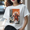 チャウチャウ Tシャツ レディース 犬ファン 半袖 春夏 犬柄 プリント カジュアル かわいい 人間用 個性派 ここだけのデザイン 面白 車 チャウチャウ 建物...