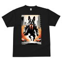 ボストンテリア Tシャツ メンズ キッズ 犬ファン 半袖 春夏 犬柄 プリント カジュアル かわいい 人間用 個性派 ここだけのデザイン 面白 スーツ ボストン...