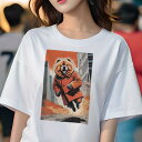 チャウチャウ Tシャツ レディース 犬ファン 半袖 春夏 犬柄 プリント カジュアル かわいい 人間用 個性派 ここだけのデザイン 面白 コート チャウチャウ ...