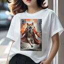 柴犬 Tシャツ レディース 犬ファン 半袖 春夏 犬柄 プリント カジュアル かわいい 人間用 個性派 ここだけのデザイン 面白 スーツ 柴犬 コート 爆発 都...
