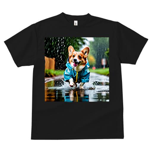 コーギー Tシャツ メンズ キッズ 犬ファン 半袖 春夏 犬柄 プリント カジュアル かわいい 人間用 個性..