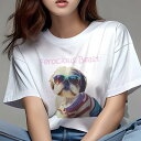 シーズー Tシャツ レディース 犬ファン 半袖 春夏 犬柄 プリント カジュアル かわいい 人間用 個性派 ここだけのデザイン 面白 サングラス シーズー 服