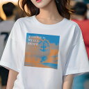 ポメラニアン Tシャツ レディース 犬ファン 半袖 春夏 犬柄 プリント カジュアル かわいい 人間用 個性派 ここだけのデザイン 面白 ポメラニアン