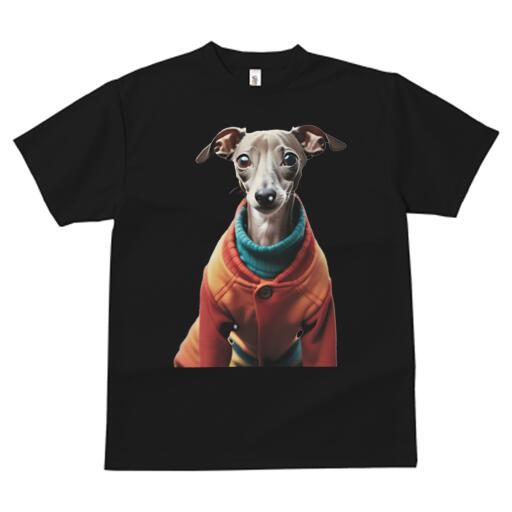 イタリアングレーハウンド Tシャツ メンズ キッズ 犬ファン 半袖 春夏 犬柄 プリント カジュアル かわ..