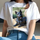 スコティッシュテリア Tシャツ レディース 犬ファン 半袖 春夏 犬柄 プリント カジュアル かわいい 人間用 個性派 ここだけのデザイン 面白 スコティッシュ...