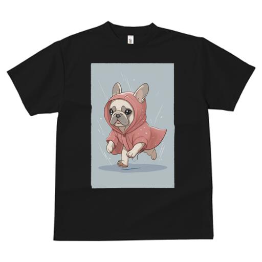 フレンチブルドッグ Tシャツ メンズ キッズ 犬ファン 半袖 春夏 犬柄 プリント カジュアル かわいい 人..