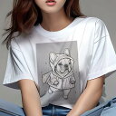 フレンチブルドッグ Tシャツ レディース 犬ファン 半袖 春夏 犬柄 プリント カジュアル かわいい 人間用 個性派 ここだけのデザイン 面白 レインコート フ...