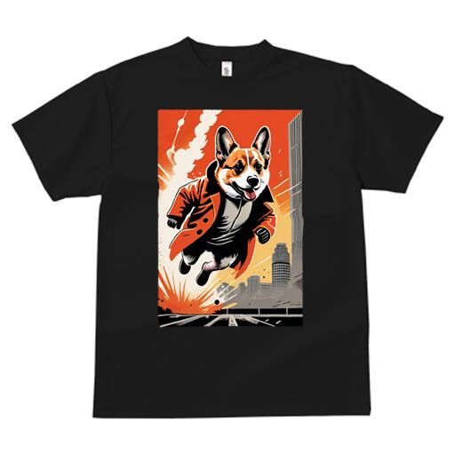 コーギー Tシャツ メンズ キッズ 犬ファン 半袖 春夏 犬柄 プリント カジュアル かわいい 人間用 個性..